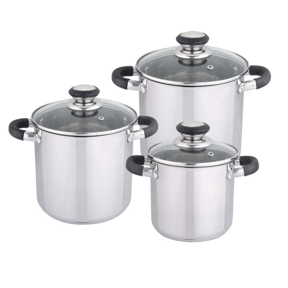 Kastrullset Smart Living 3-delar