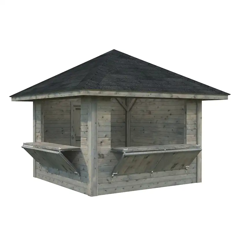 Kiosk Palmako Bianca 8,3 m2 Set 105