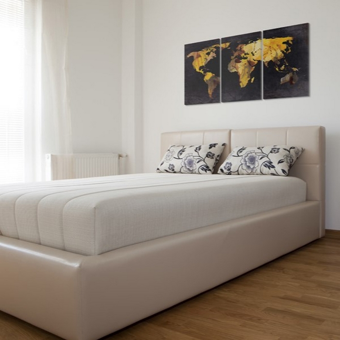 Tavla Arkiio Världskartan Kvicksand