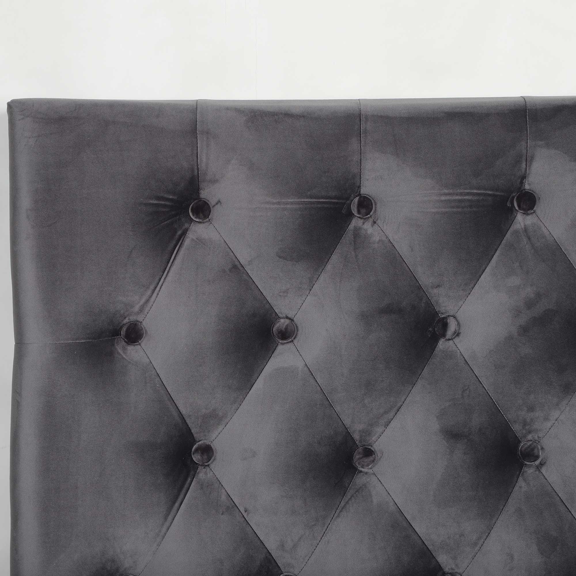 Sänggavel Venture Home Furudal i Sammet