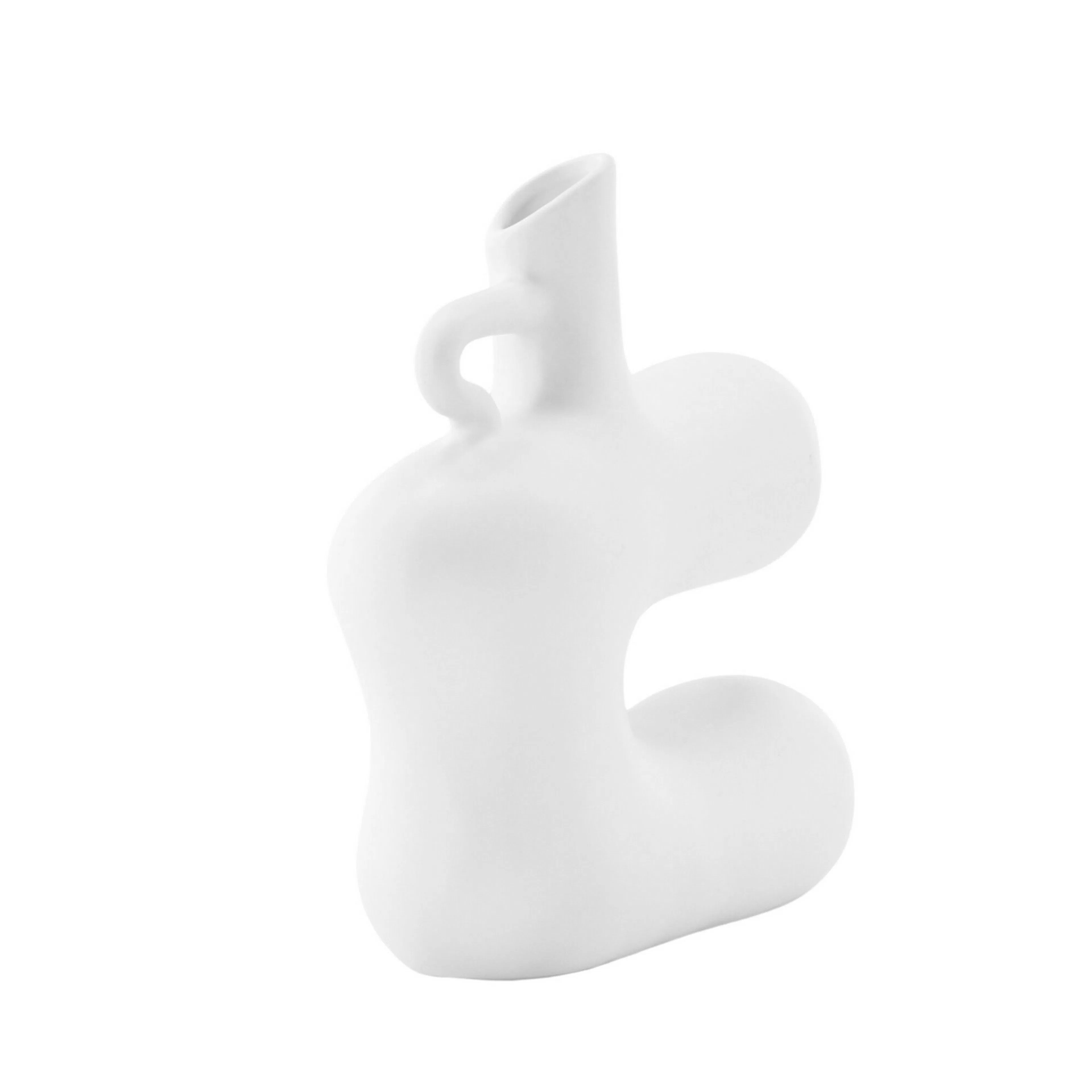 Dity Vase - White - 18*7*19Hcm Vit
