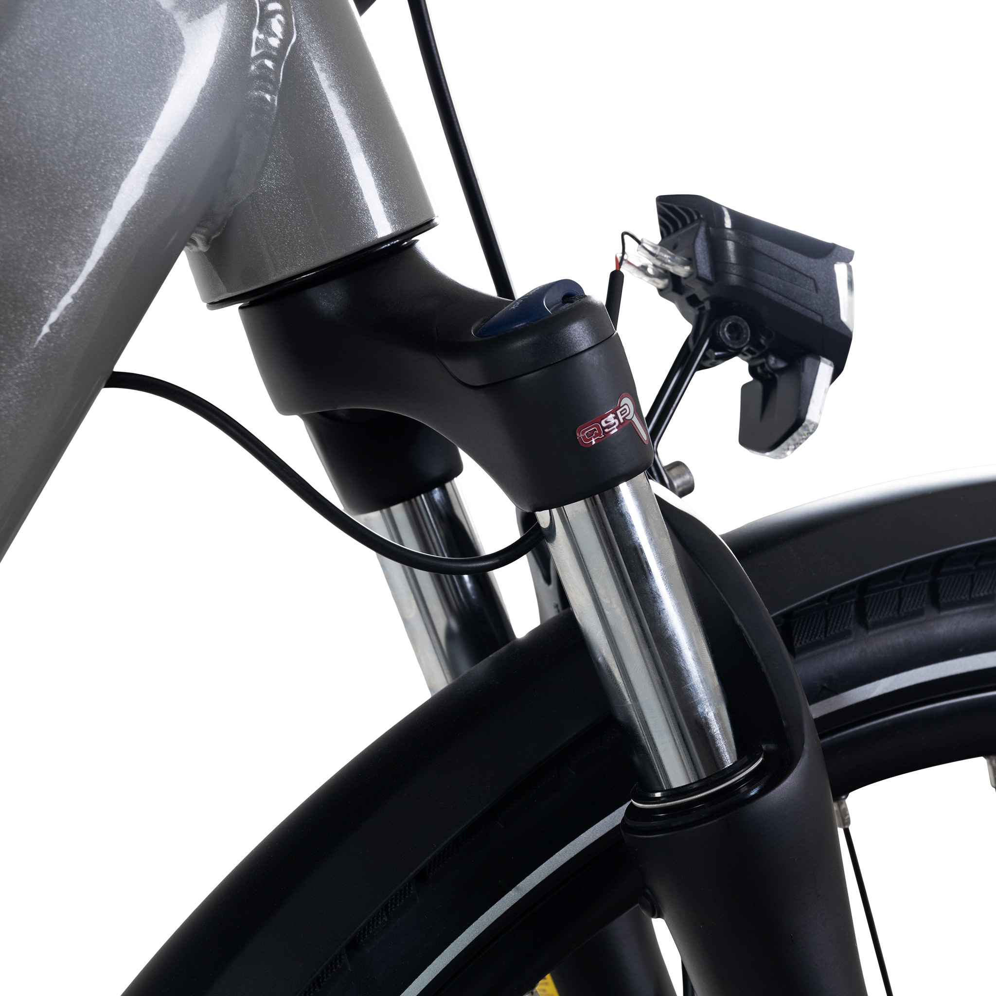 Elcykel Lyfco Dam 28" - Elise 14 Ah Silver