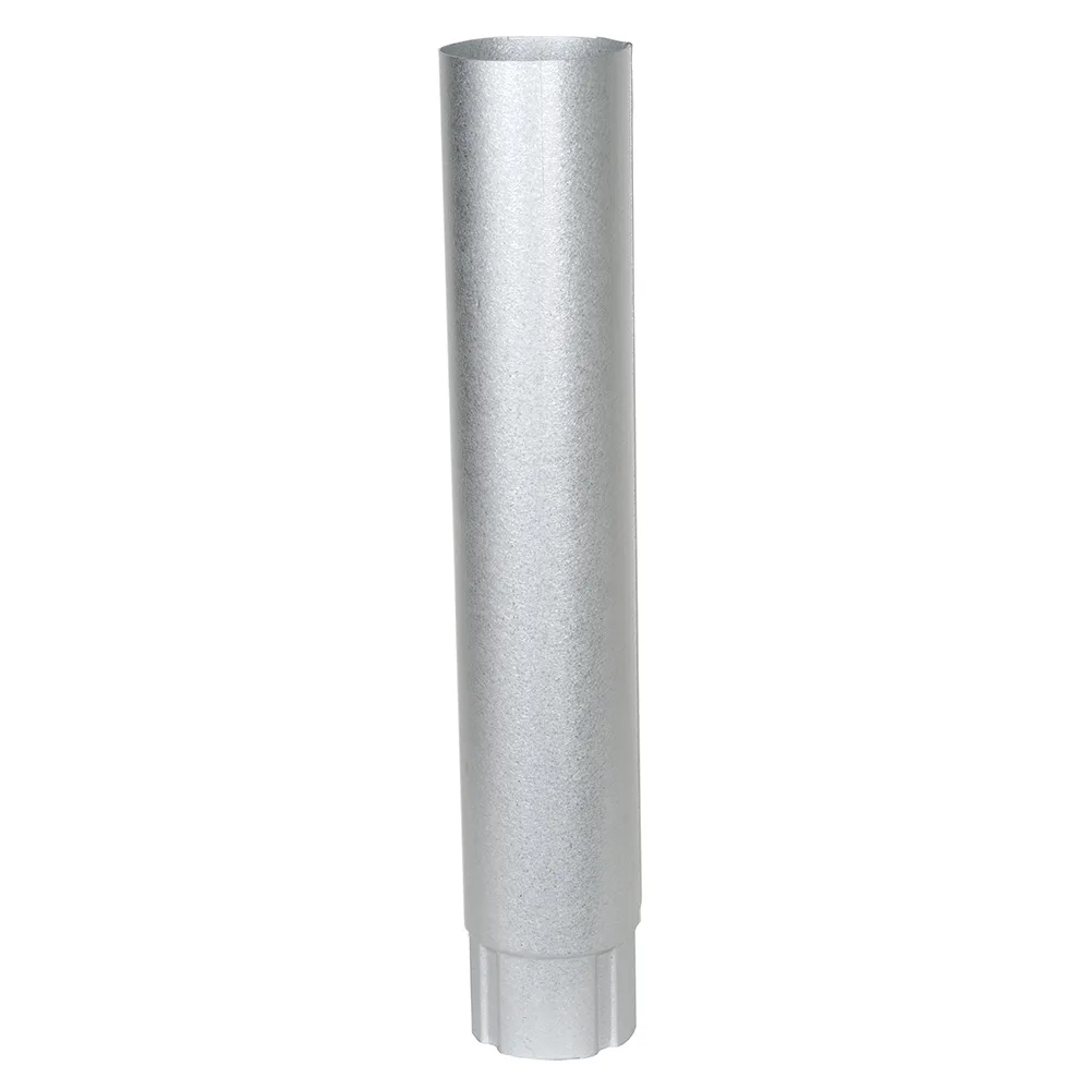 Stuprör 090 aluzink 2 m 090 aluzink 2 m