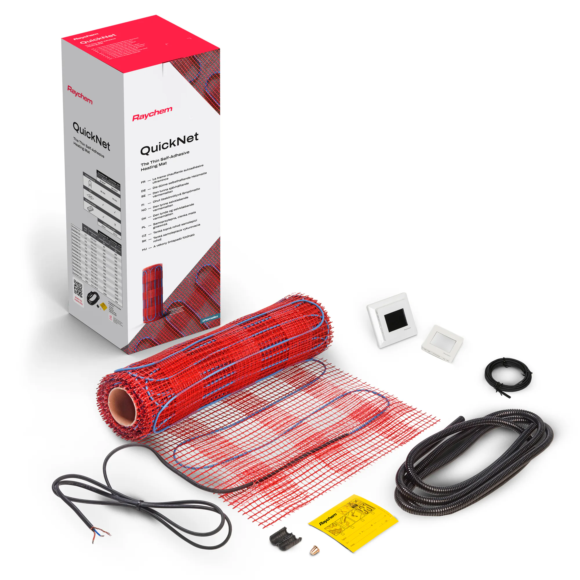 GOLVVÄRMEMATTA 10M2-1600W TERM 10 m2