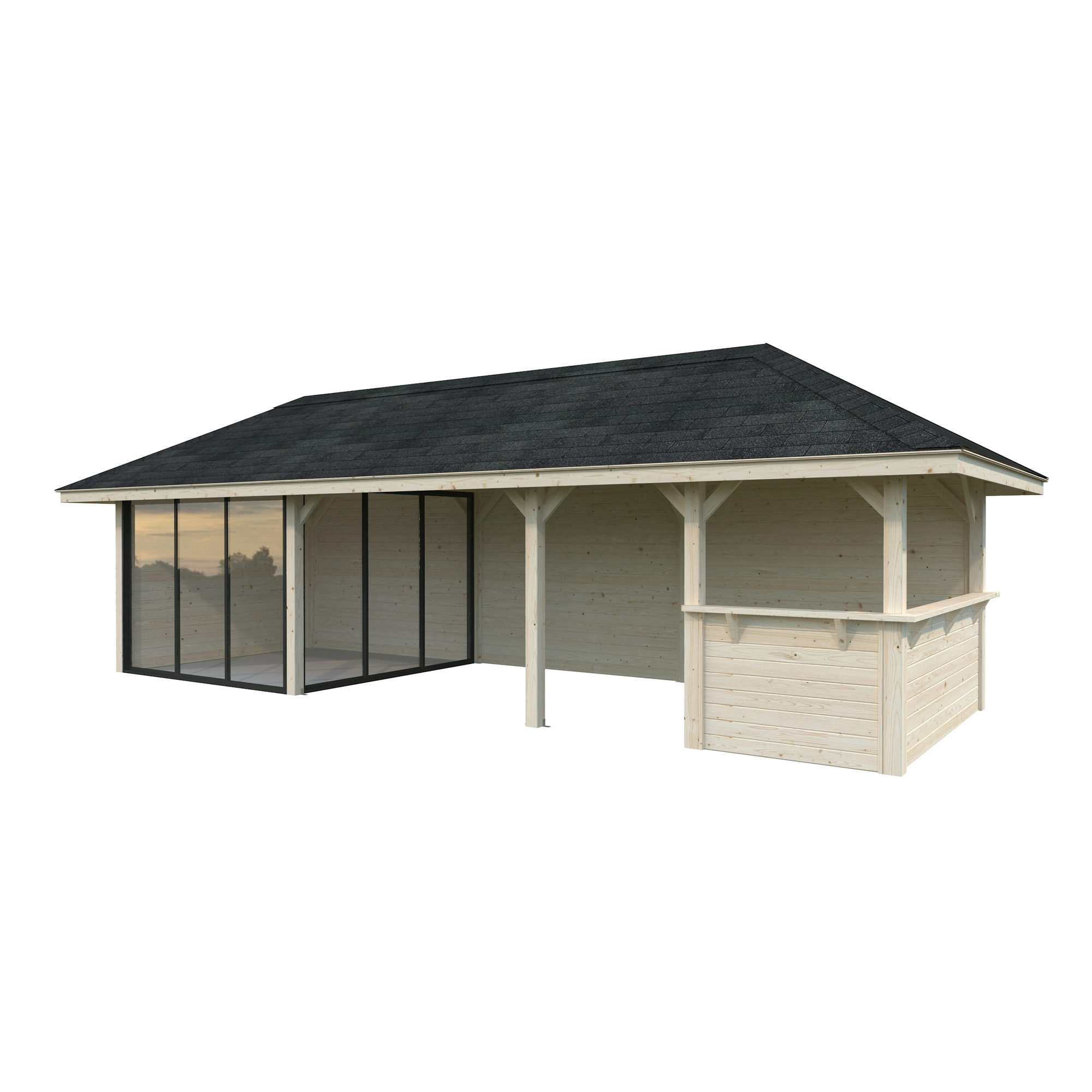 Uterum Palmako Bianca 24,9 m2 Set 215 Slide