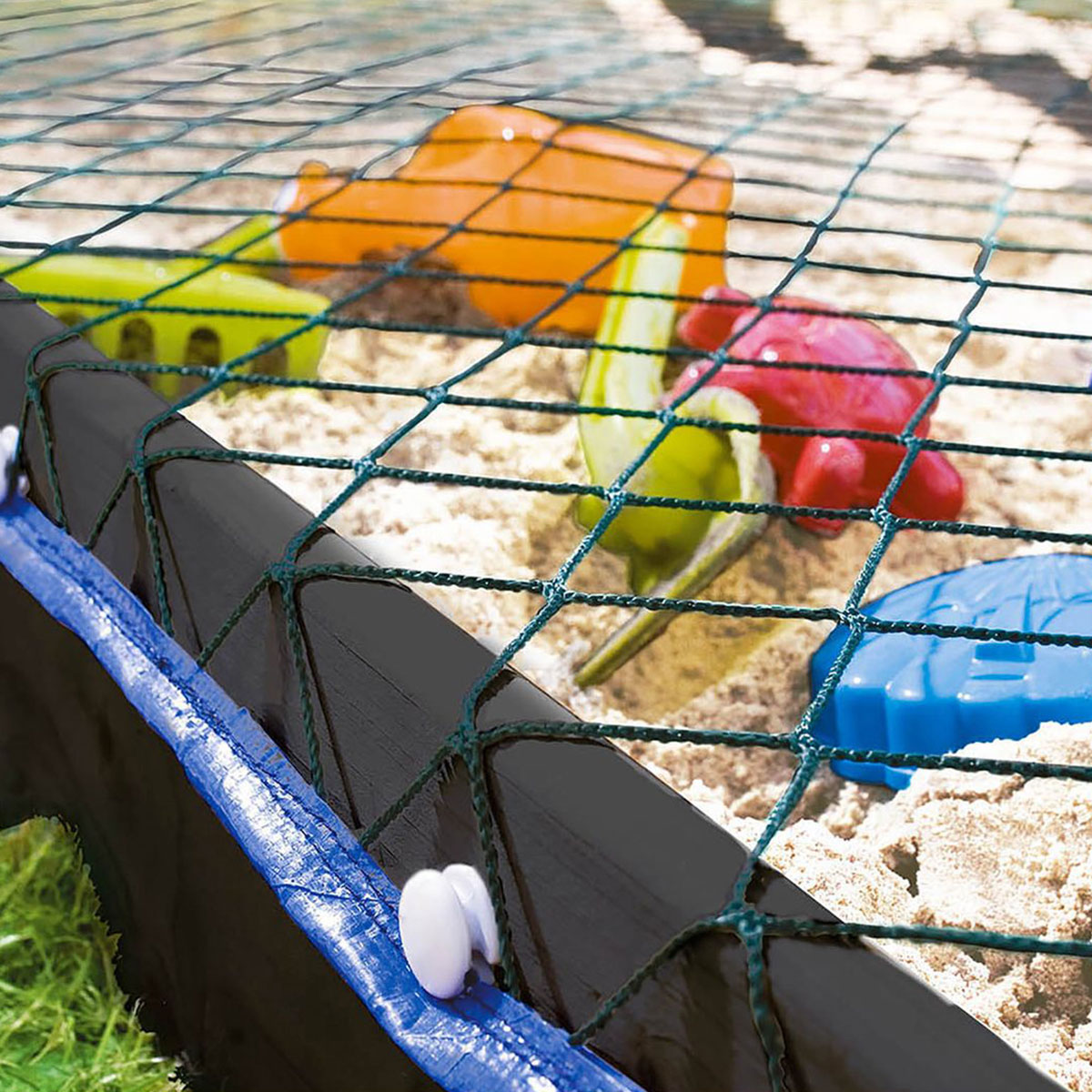 Sandlådetillbehör Jungle Gym Grönt Nät för Sandlåda
