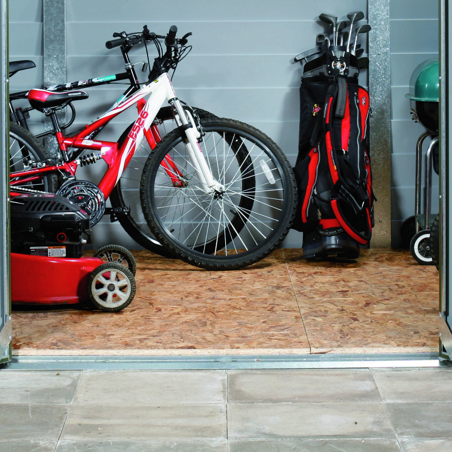 Trägolv GOP Titan 108 Förråd