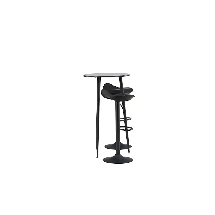 Matgrupp Venture Home Plaza Ø 60 cm med 2 Adesto Stolar