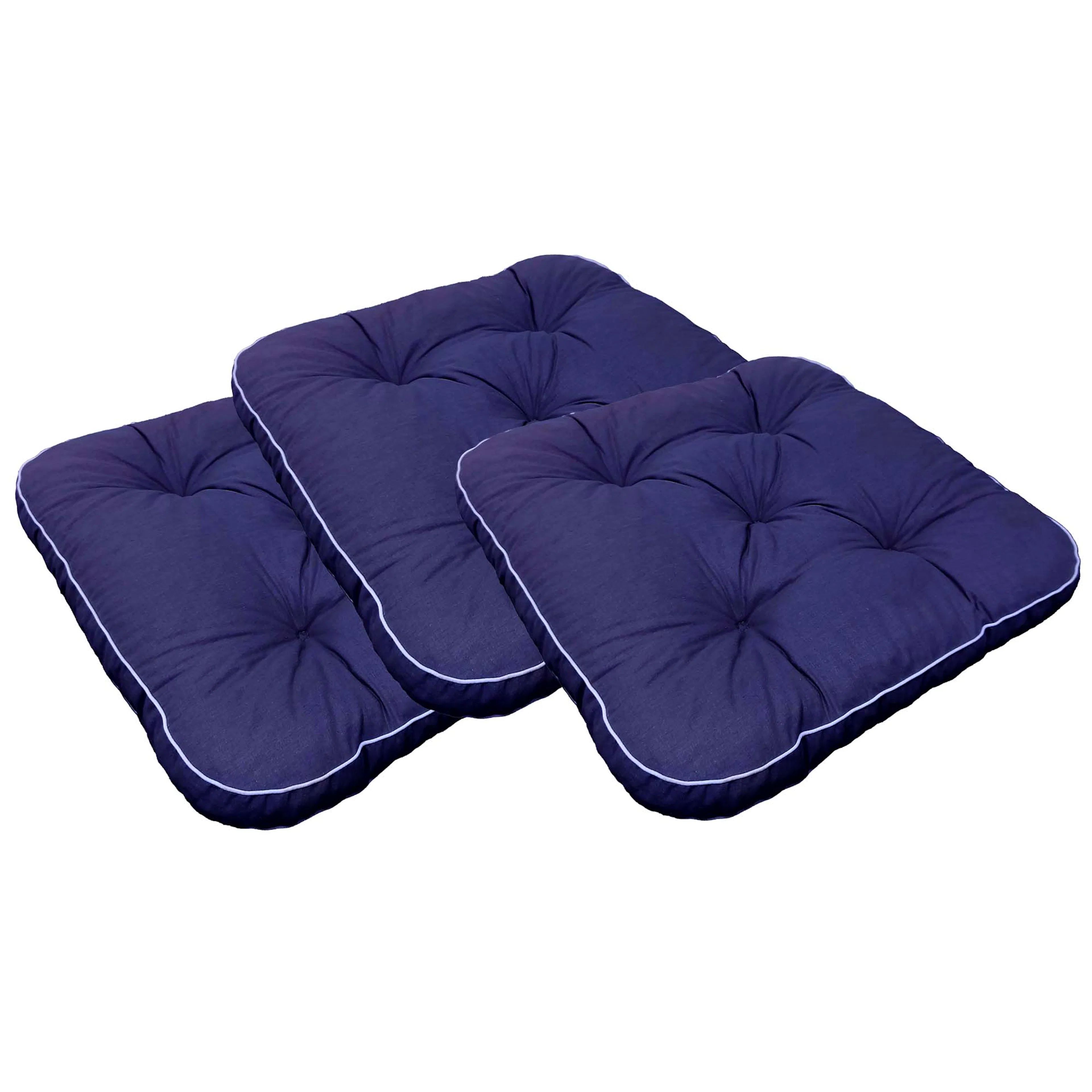 Sittdyna till stol Baltic Garden Malmö 3-pack