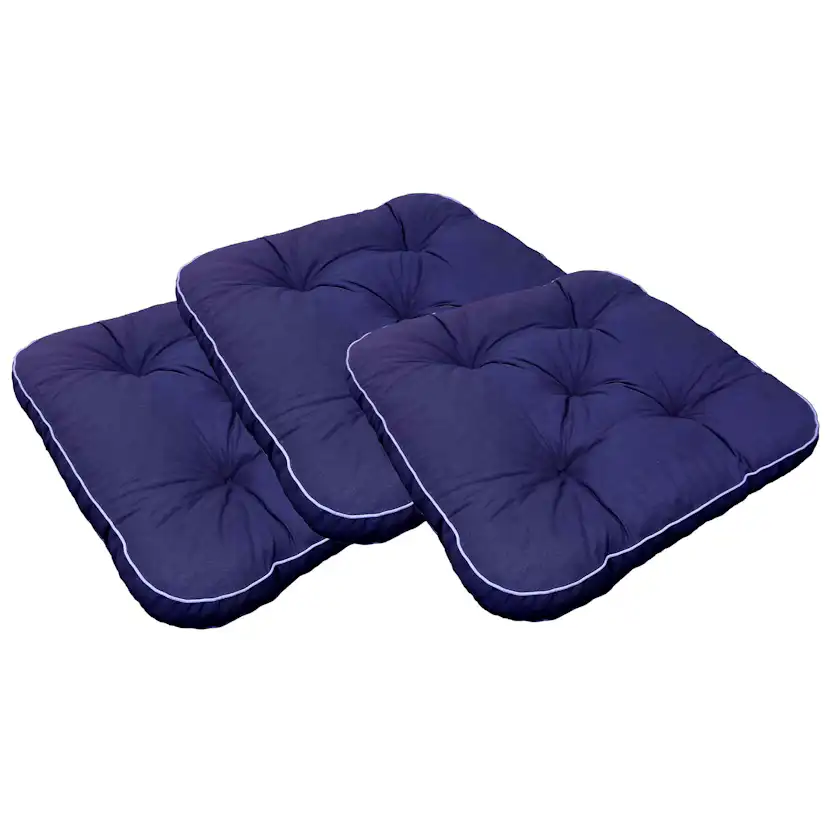 Sittdyna till stol Baltic Garden Malmö 3-pack
