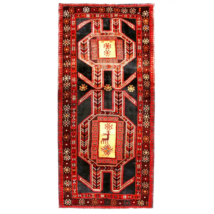 Persisk Matta Arkiio Tabriz Vintage Original 199x301