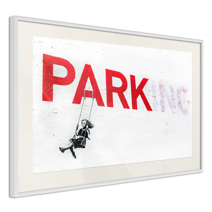 Poster Artgeist Affisch Park-ing