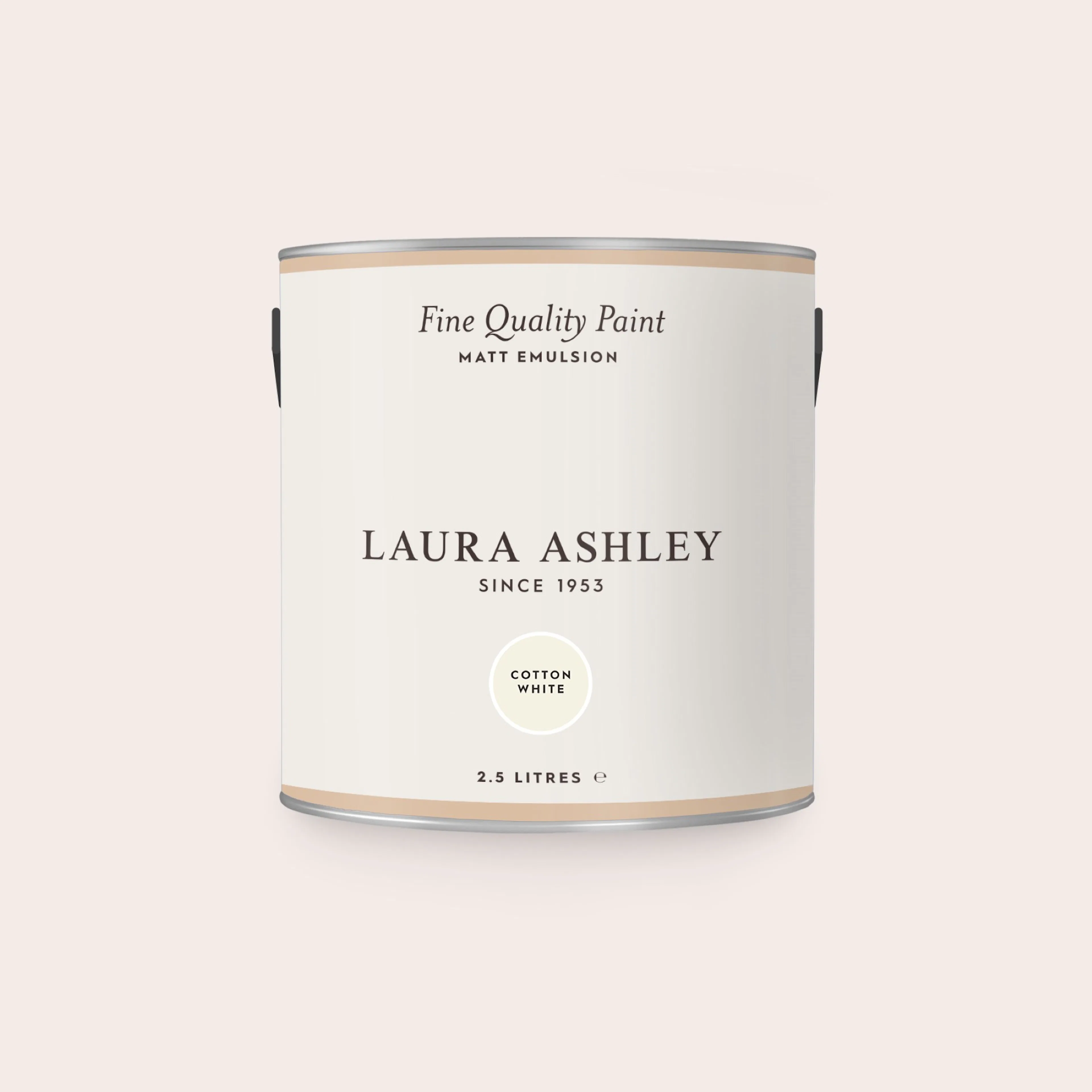 Laura Ashley Cotton White Vit 2,5 liter Cotton White