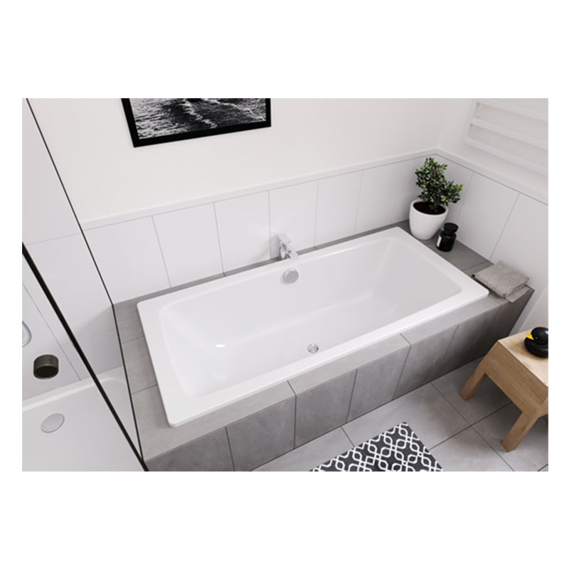 Inbyggnadsbadkar Kaldewei Cayono DuoxStorlek: 1700x750x400 mm, Färg: Alpine White