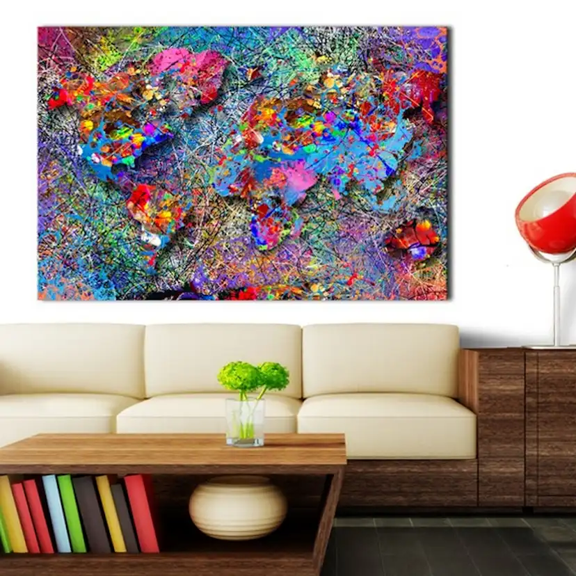 Tavla Arkiio Map Jackson Pollock Inspiration