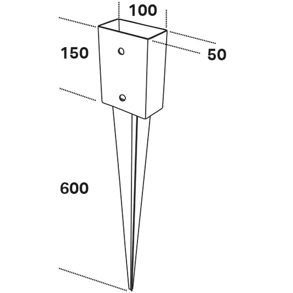 JORDANKARE PSG 50X100X750 50x100x750 mm