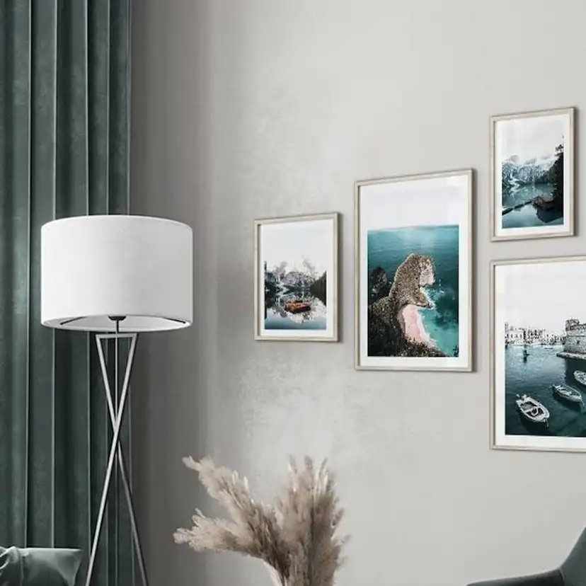 Poster Gallerix Rocks On Sea Shore