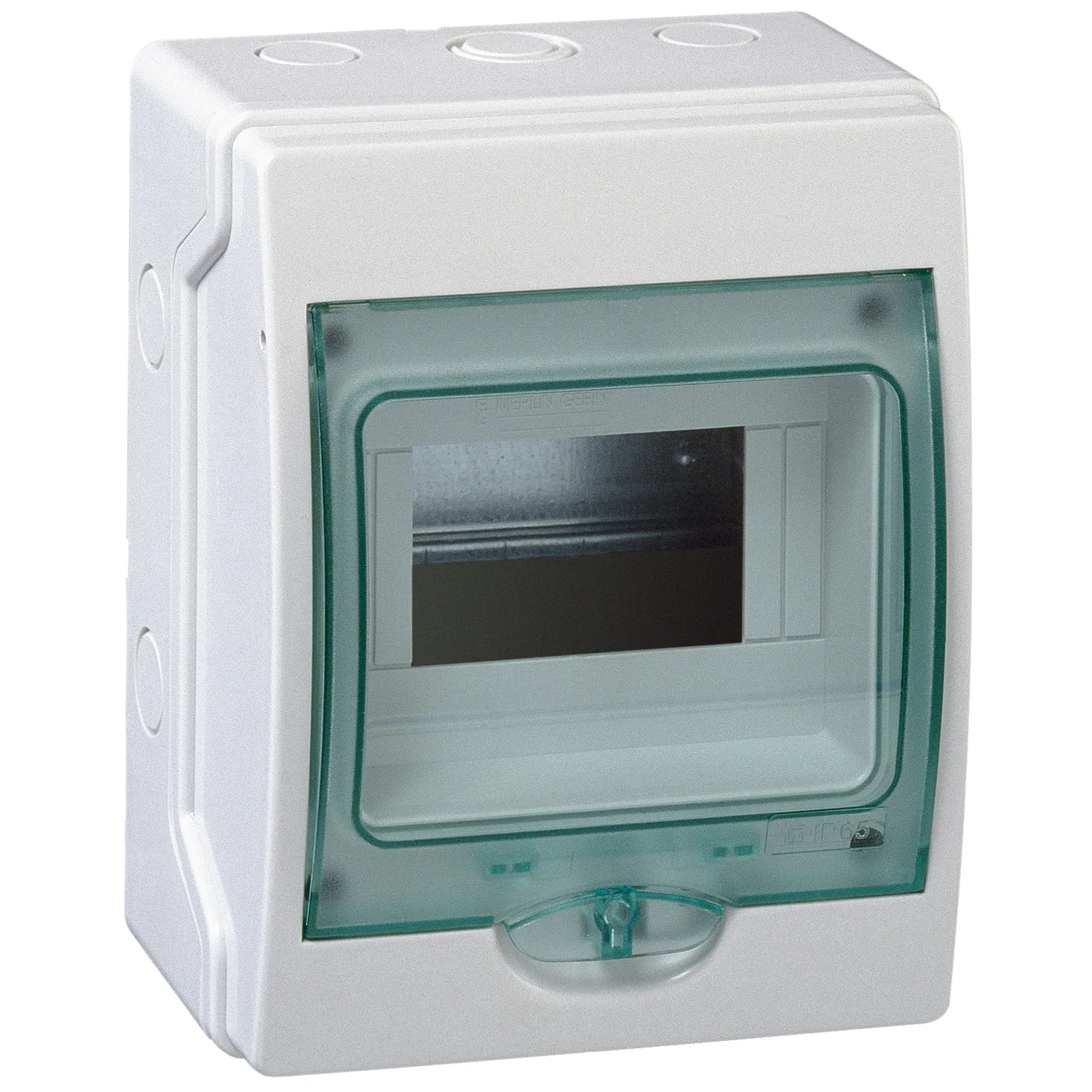 Normkapsling Schneider Electric Mureva Mini Utanpåliggande 4–12 Moduler IP65