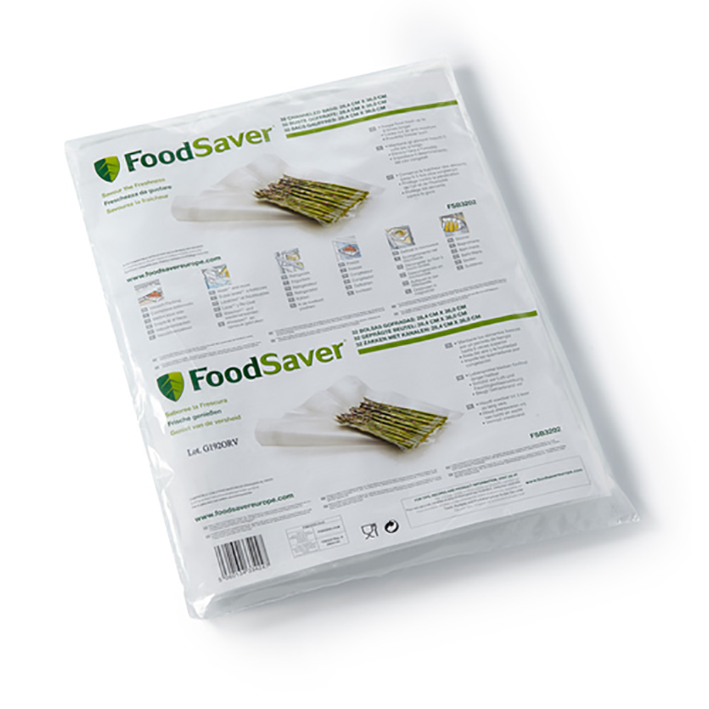 Vakuumpåsar Foodsaver FSB3202 Uppvärmningsbara Påsar 3,78L 32st