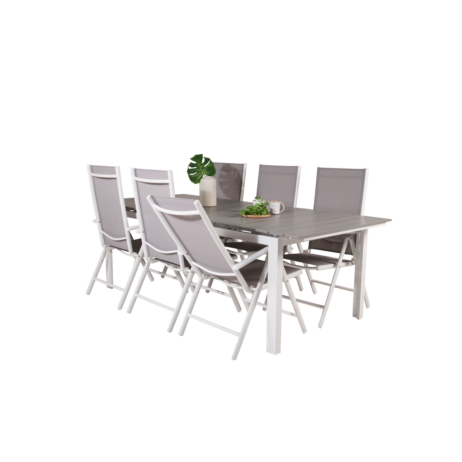 Matgrupp Venture Home Lova 224/324 med 6 Bront Stolar