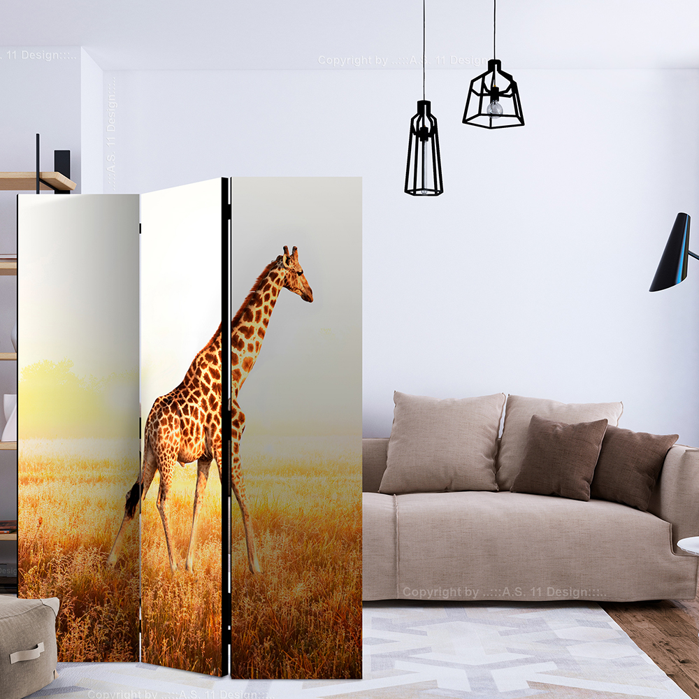 Rumsavdelare Skärmvägg Arkiio Giraffe Walk 135x172 cm