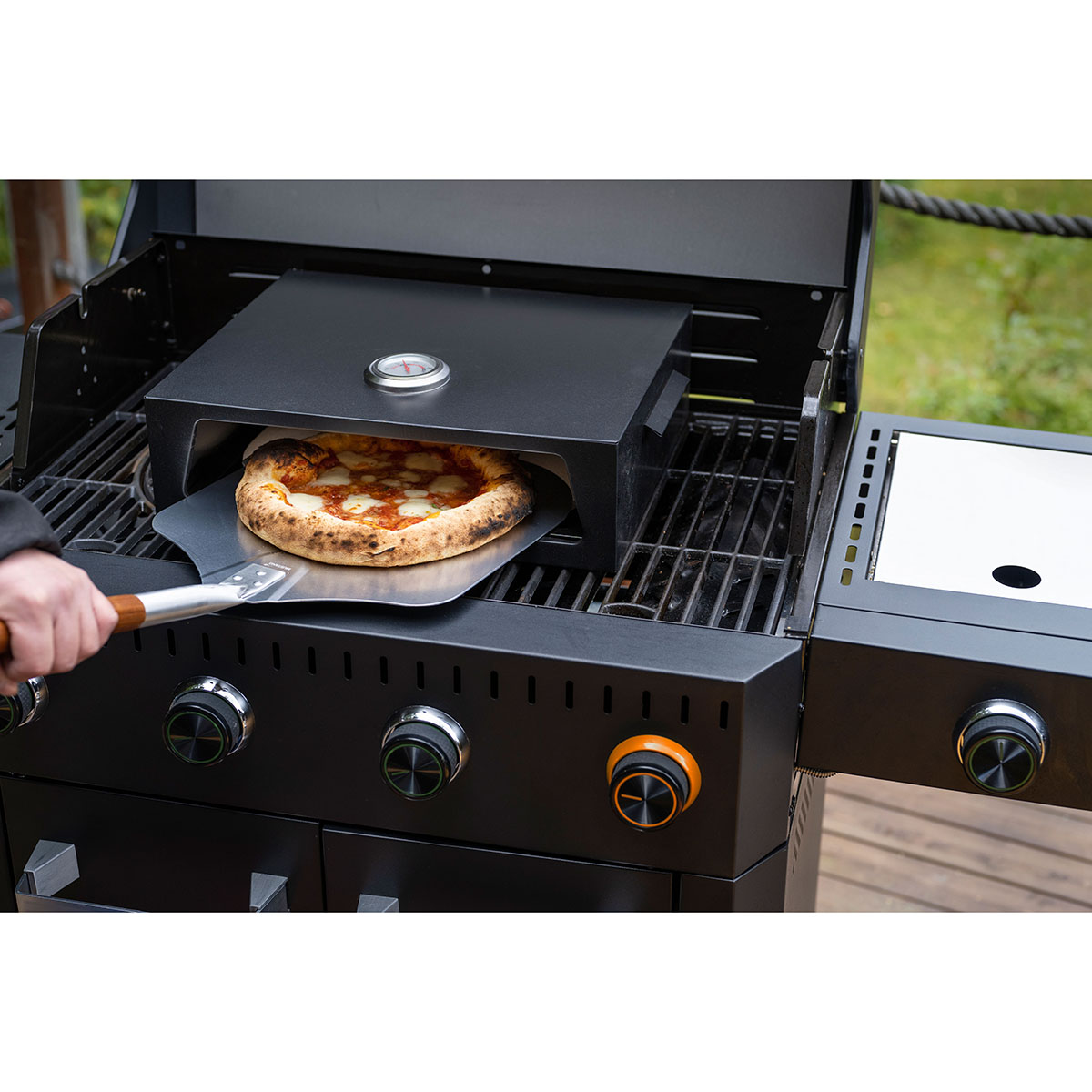Pizzaugn Mustang för Gasolgrillar