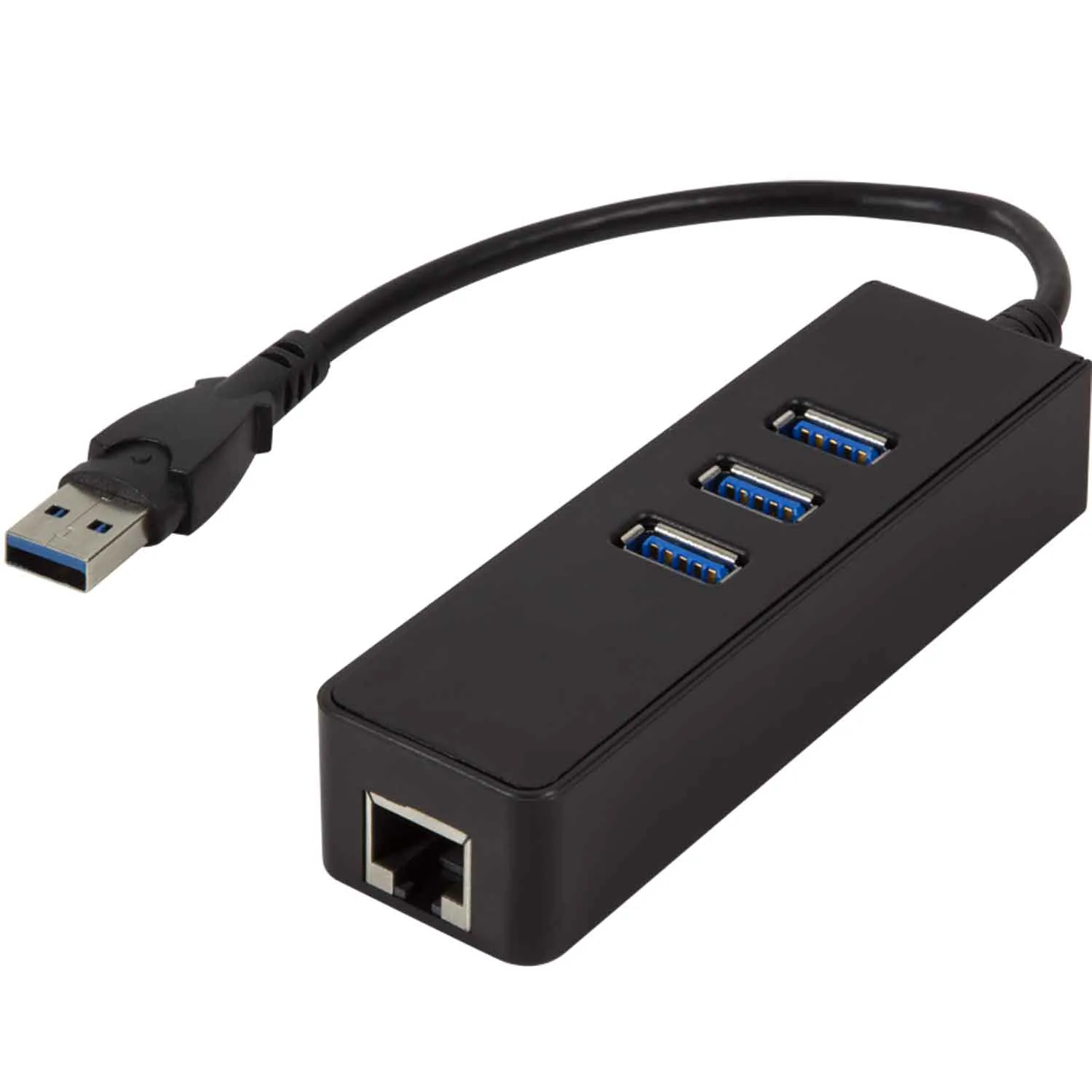 USB-hub LogiLink USB 3.0 - RJ45 Gigabit