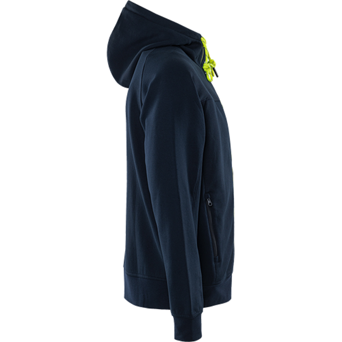 Sweatshirt-jacka Fristads med huva 7550 GSM