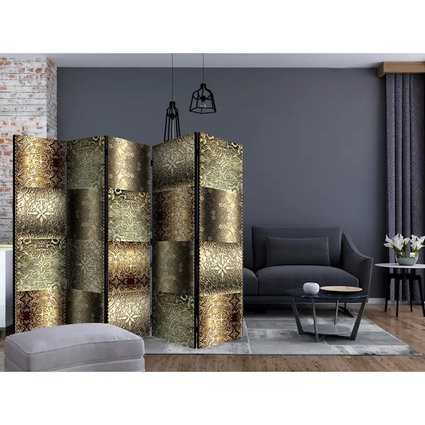 Rumsavdelare Skärmvägg Arkiio Metal Plates II 225x172 cm