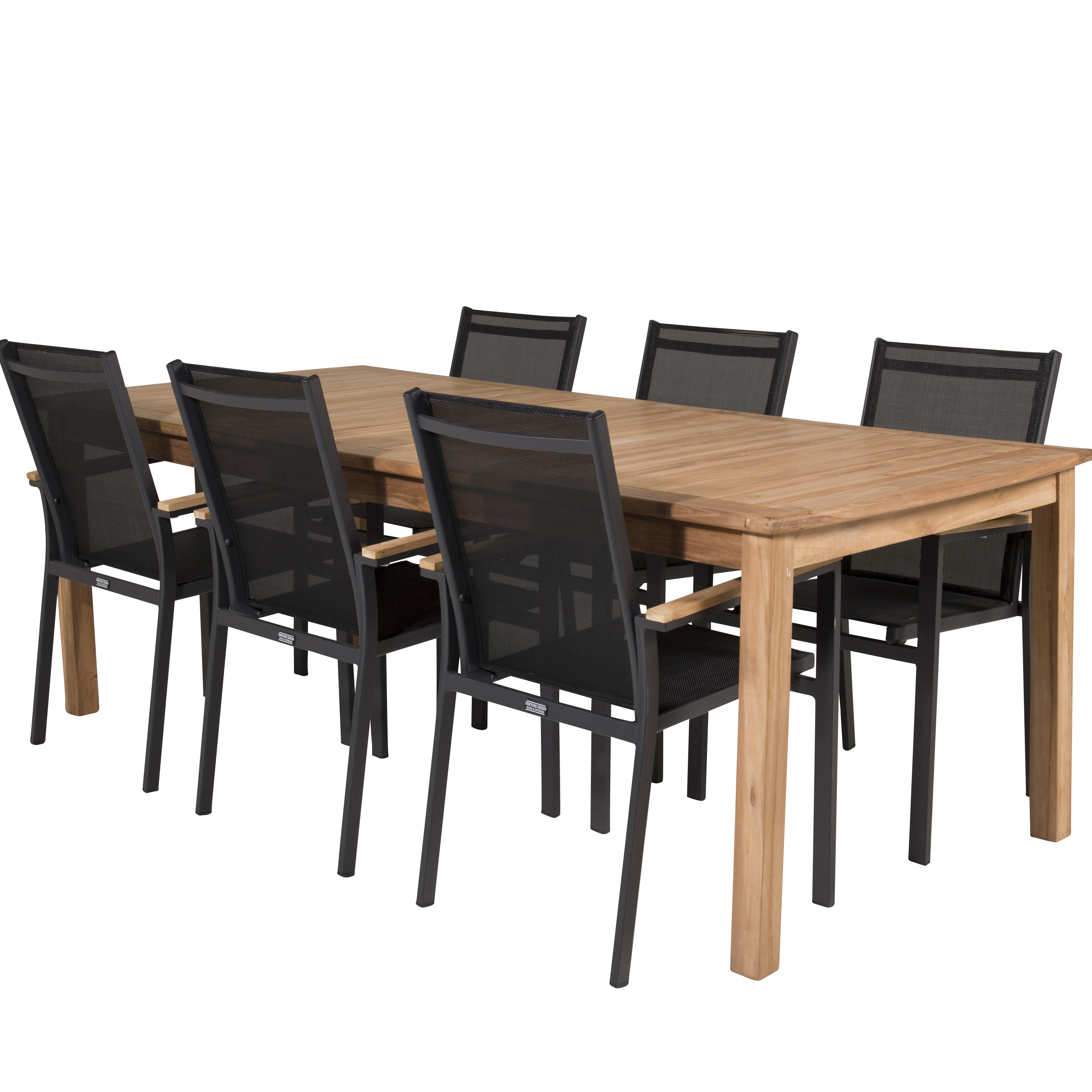 Matgrupp Venture Home Kiara 220 med 6 Thea Matstolar
