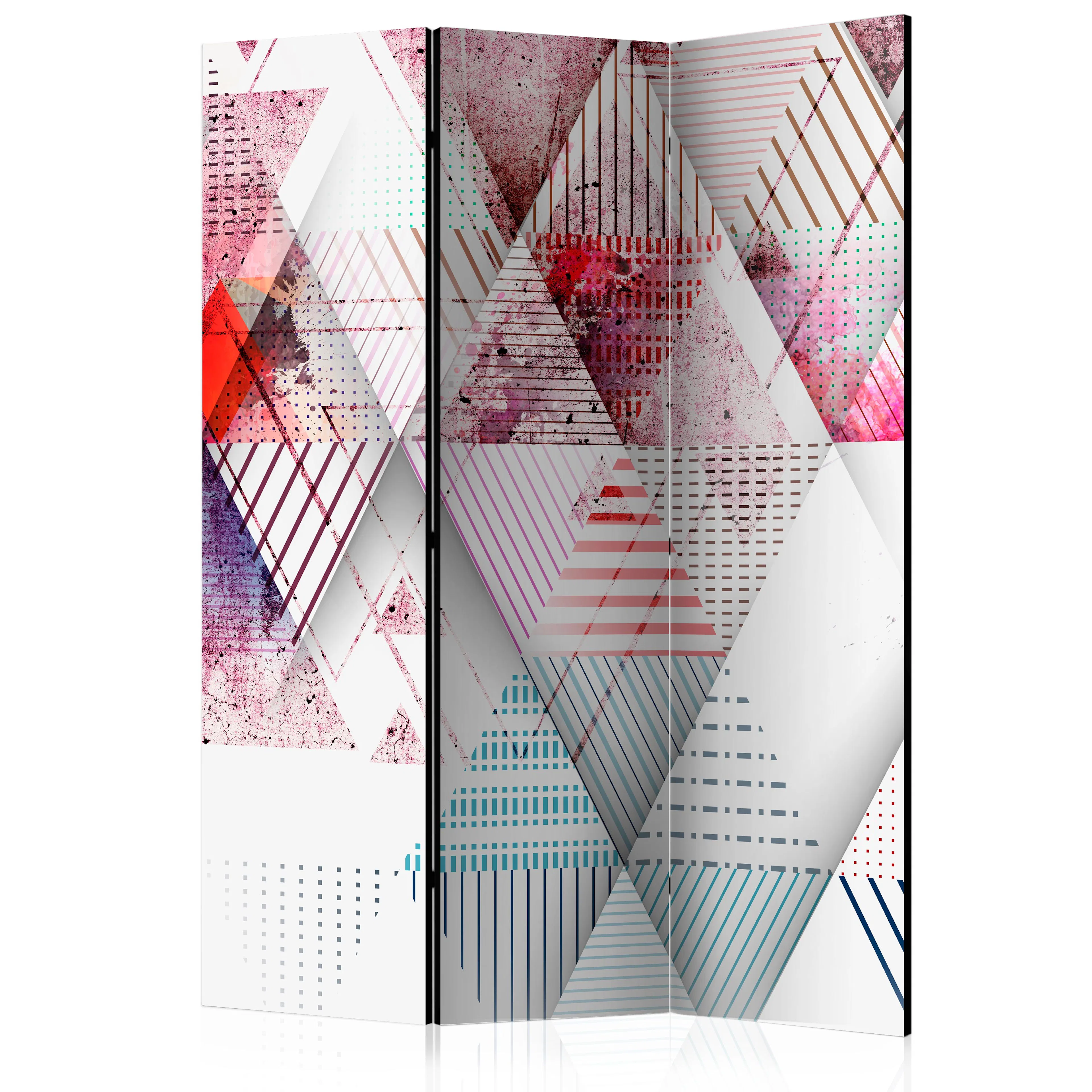 Rumsavdelare Skärmvägg Arkiio Triangular World 135x172 cm