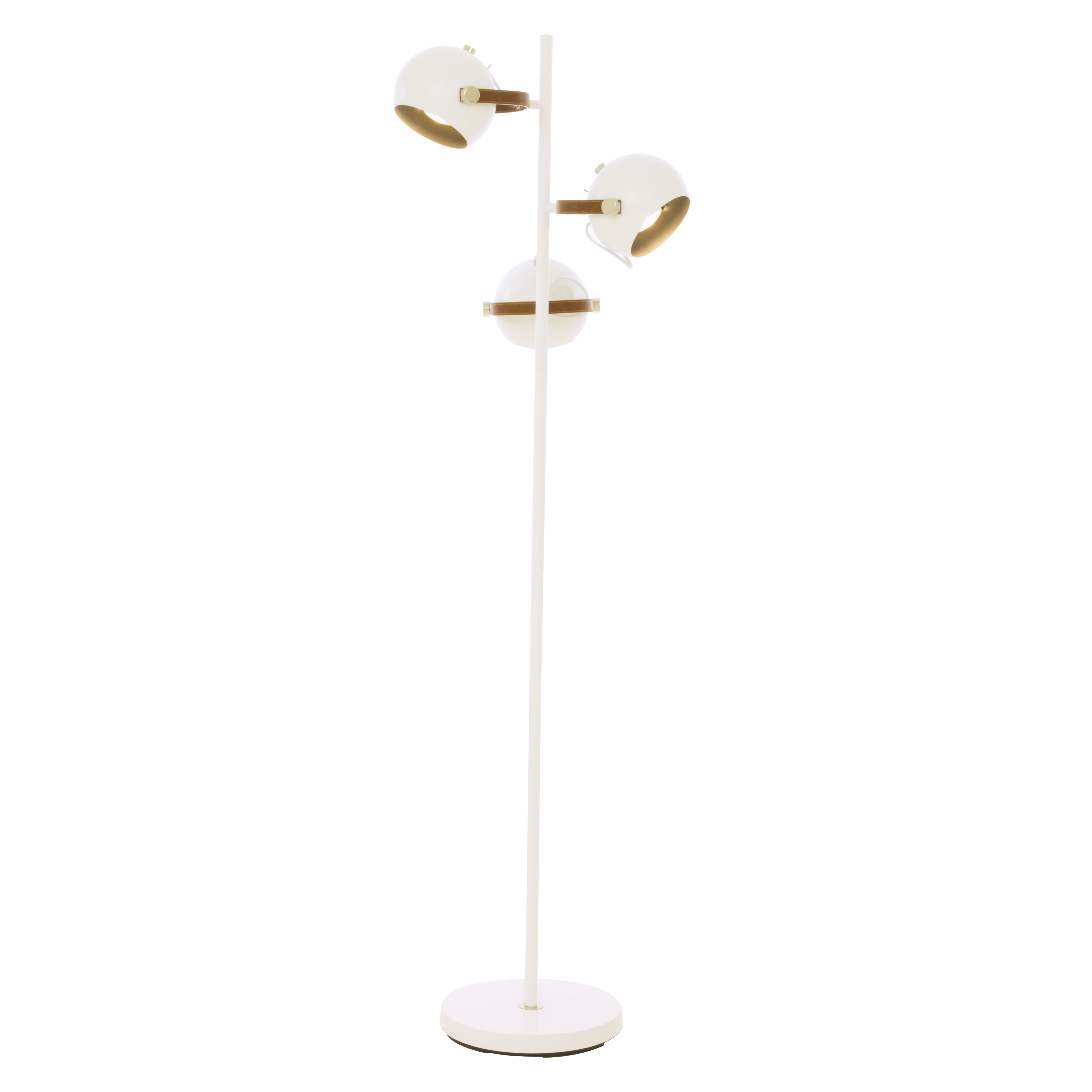 Golvlampa Aneta Bow 3-armad