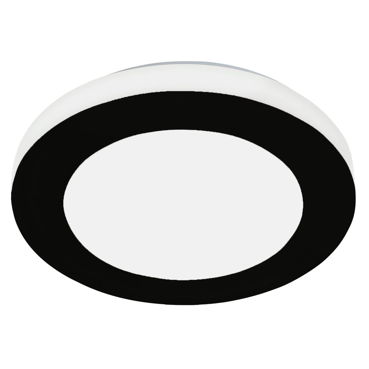 Vägg-/Taklampa Eglo Led Carpi 300 mm, Svart, Vit