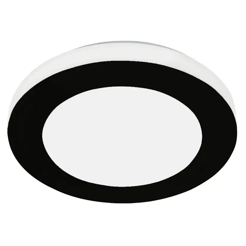 Vägg-/Taklampa Eglo Led Carpi 300 mm, Svart, Vit