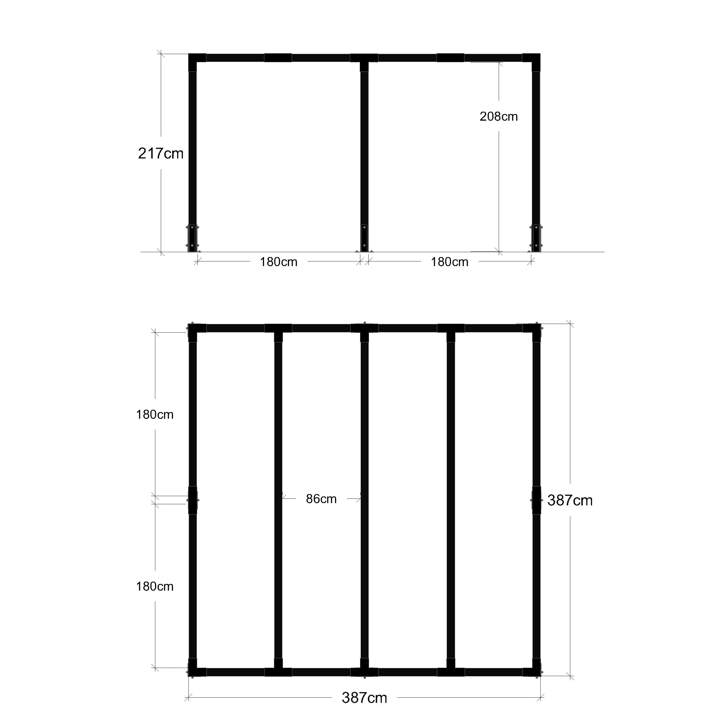 Pergola PLUS Cubic