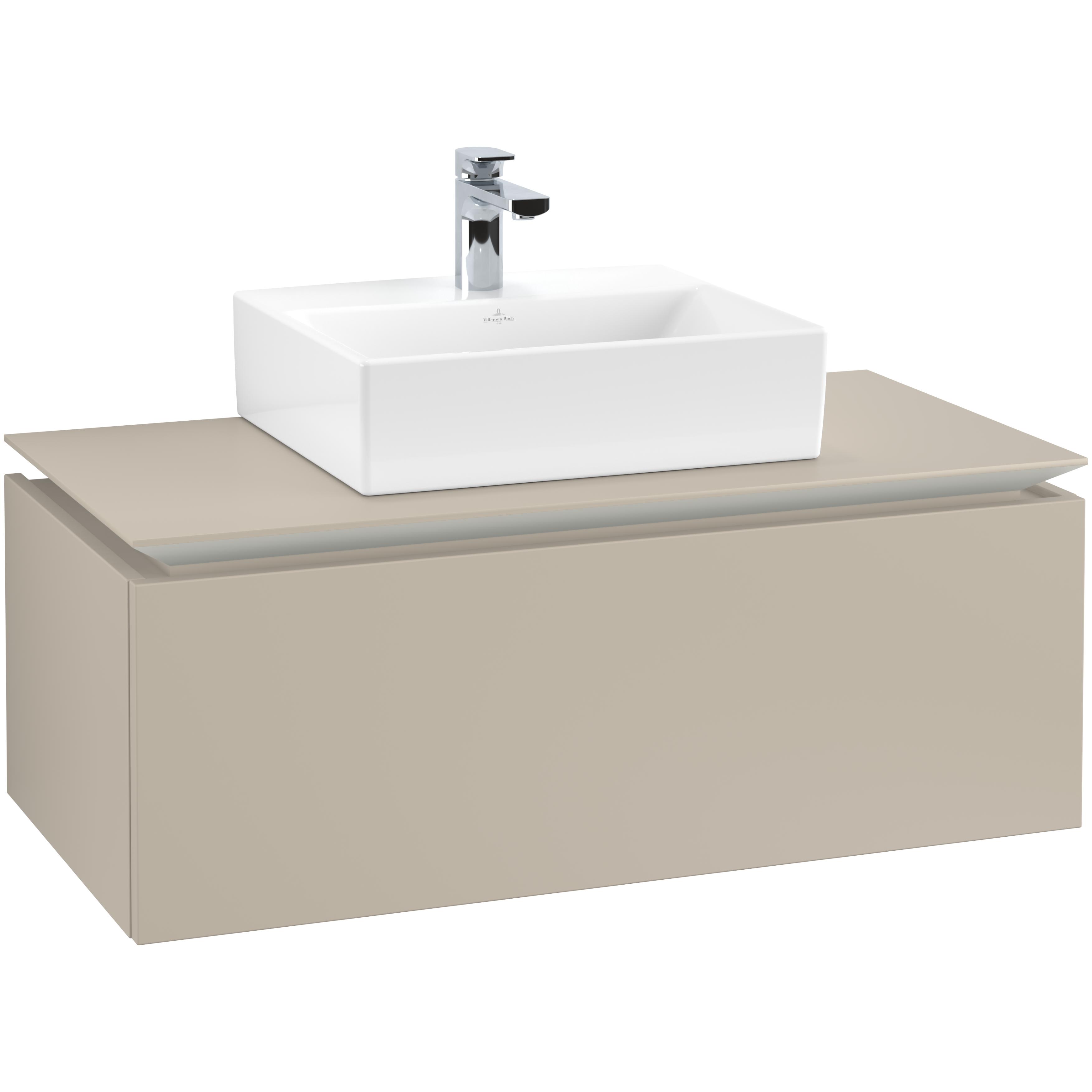Tvättställsskåp Villeroy & Boch Legato Kompakt 1000 med 1 Låda för Tvättställ från Memento