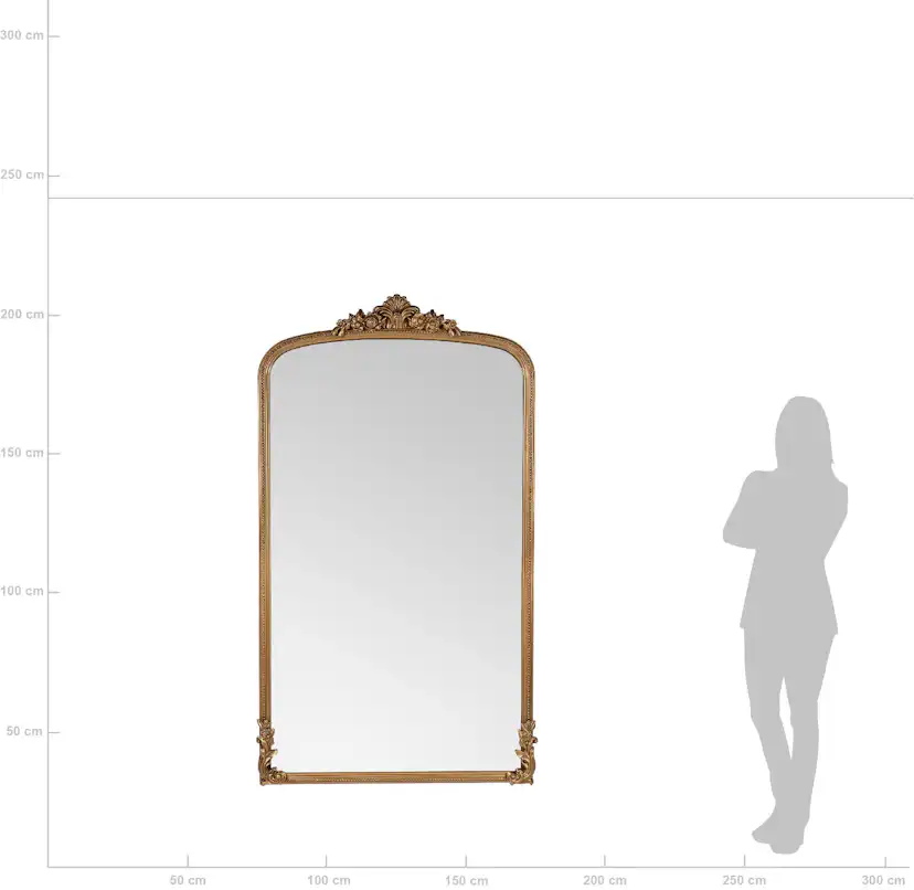 Helkroppsspegel Vesani Mary 100x180cm