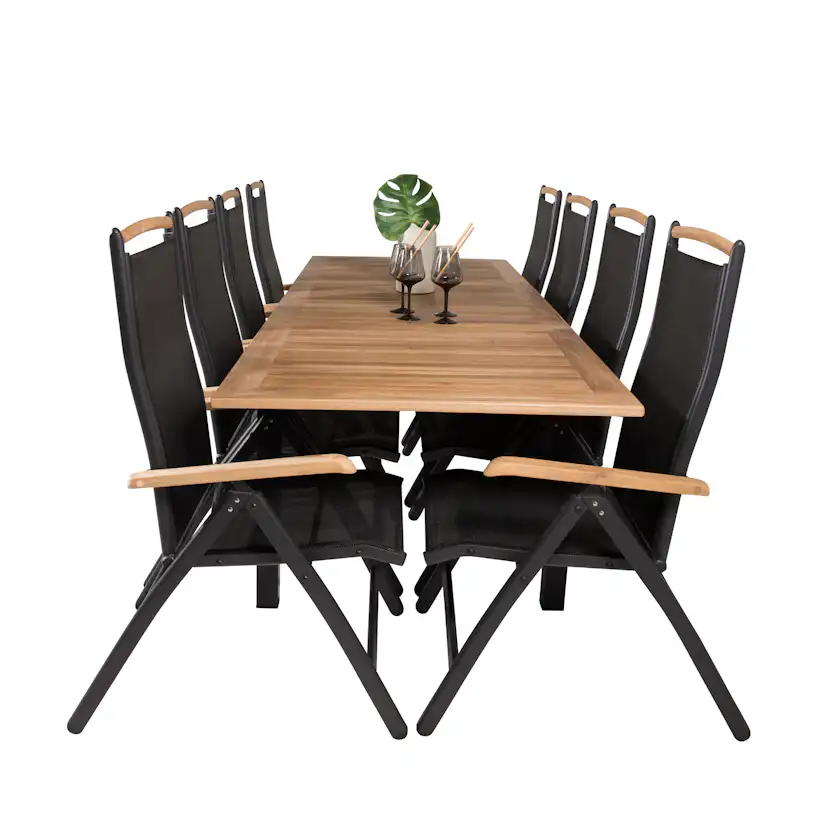 Matgrupp Venture Home Perla 160/240 med 8 Stolar