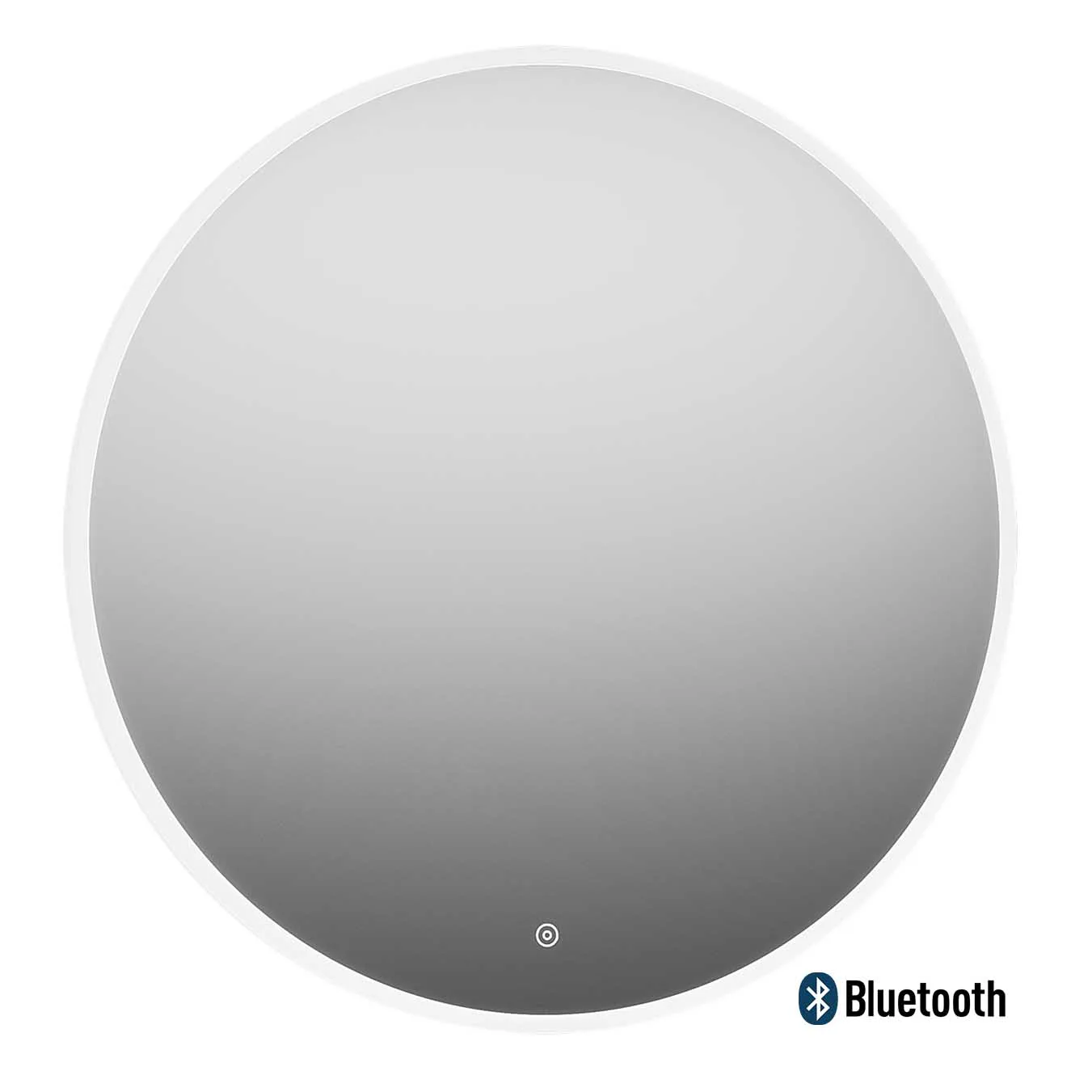 Badrumsspegel Mora CARA II Rund med Bluetooth, Storlek: Ø1000