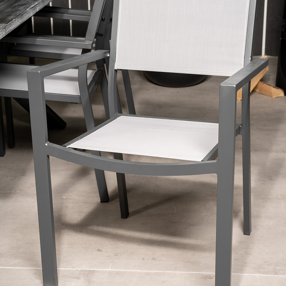 Matgrupp Venture Home Rossi 200 med 6 Copacabana Matstolar