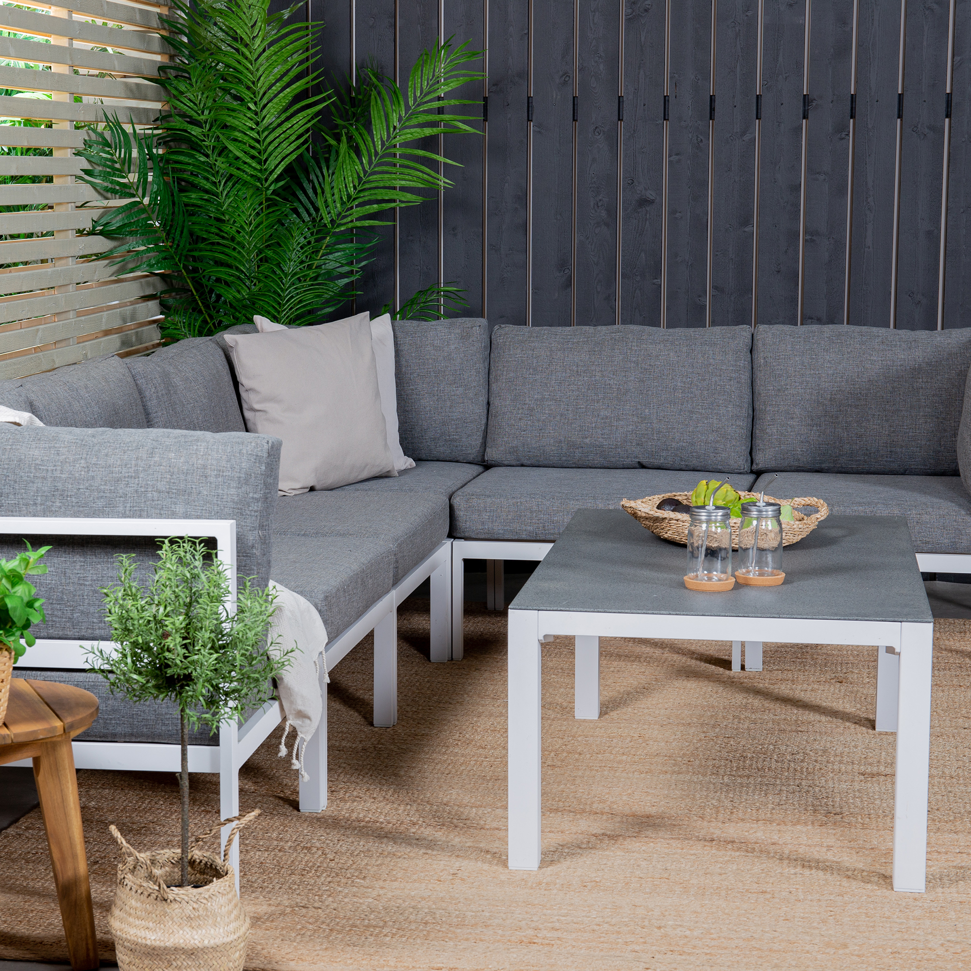Loungegrupp Venture Home Copacabana 3+3 Utomhus
