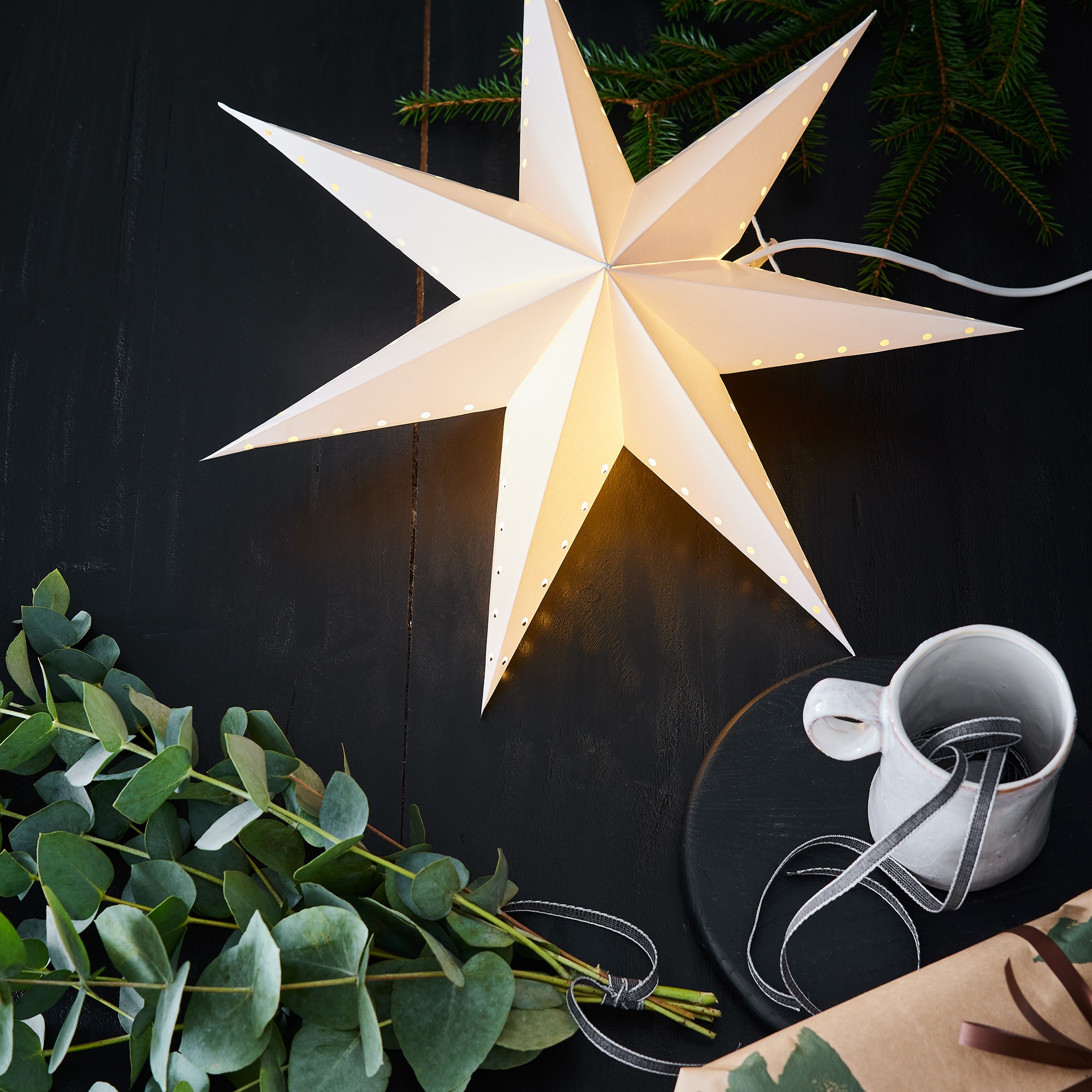 Adventsstjärna Markslöjd Lively Hängande