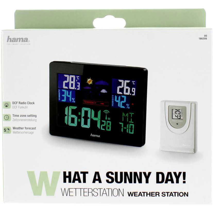 Väderstation Hama EWS-1400 Svart