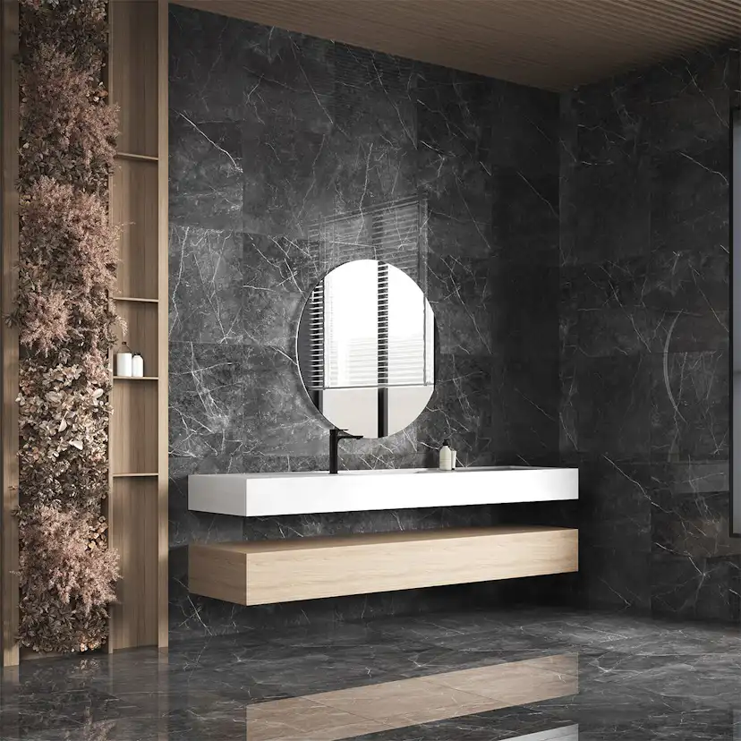 Klinker Venatto Marmor Blank 60x60 cm