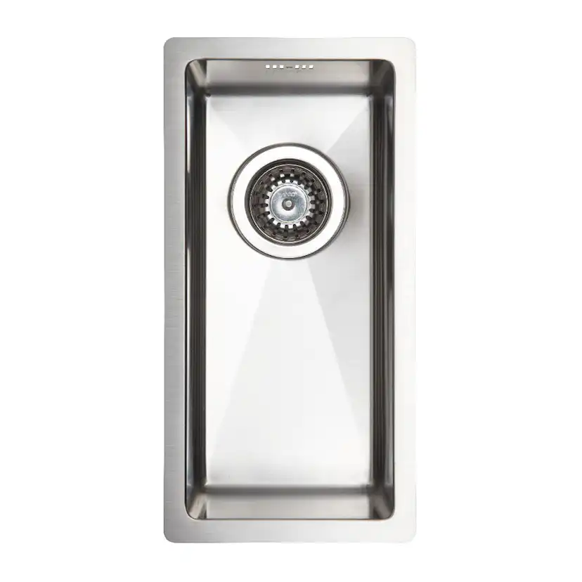 Lavabo Kubus 180 Soft køkkenvask, rustfrit stål Färg: Rostfri, Yta: Borstad