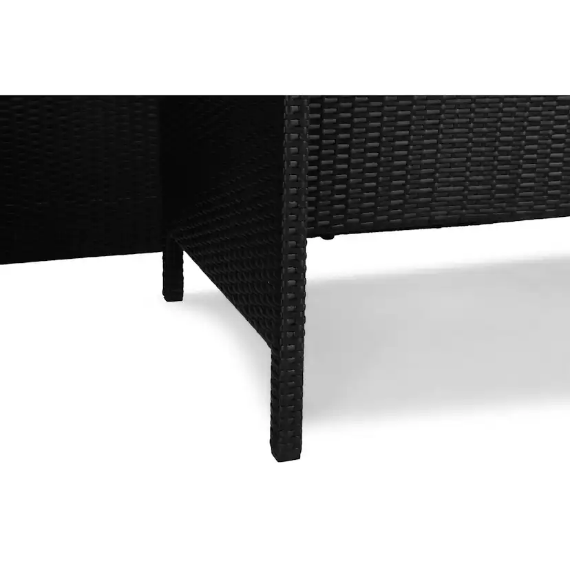 James Light Soffgrupp och Loungegrupp Utomhus 5-sits i konst Svart, Vänster
