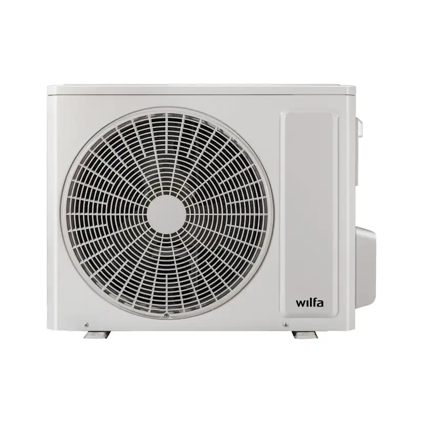 Fast-installerad AC Wilfa VISBY 3,6kW Kyleffekt A++ SEER 8,4 Upp till 80m²