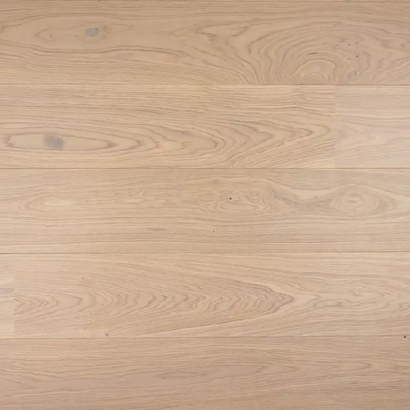 Parkettgolv Moland Aston Plank EK Classic Uv Mattlack Vit