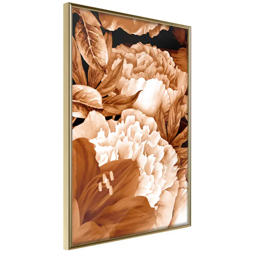 Poster Artgeist Affisch Lilies and Peonies