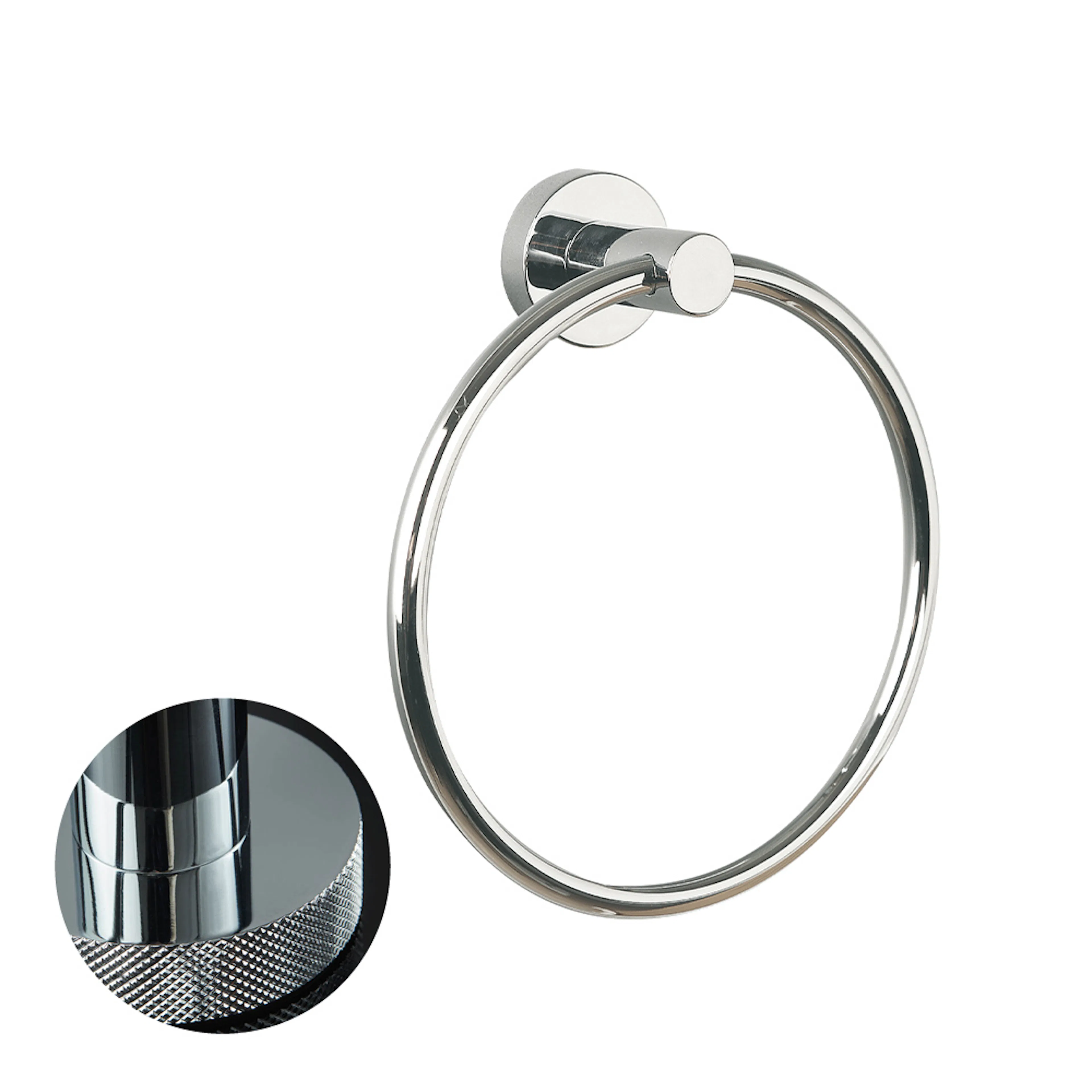 Bond Diamond Handduksring, krom Krom